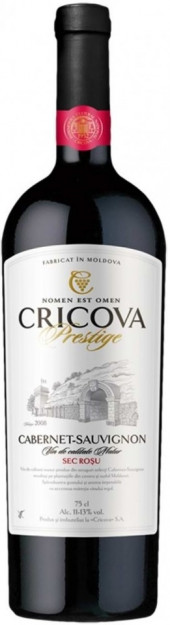 Cricova - Cabernet Sauvignon Prestige 2016