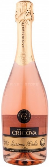 Cricova - Spumant Lacrima dulce Rose SGR